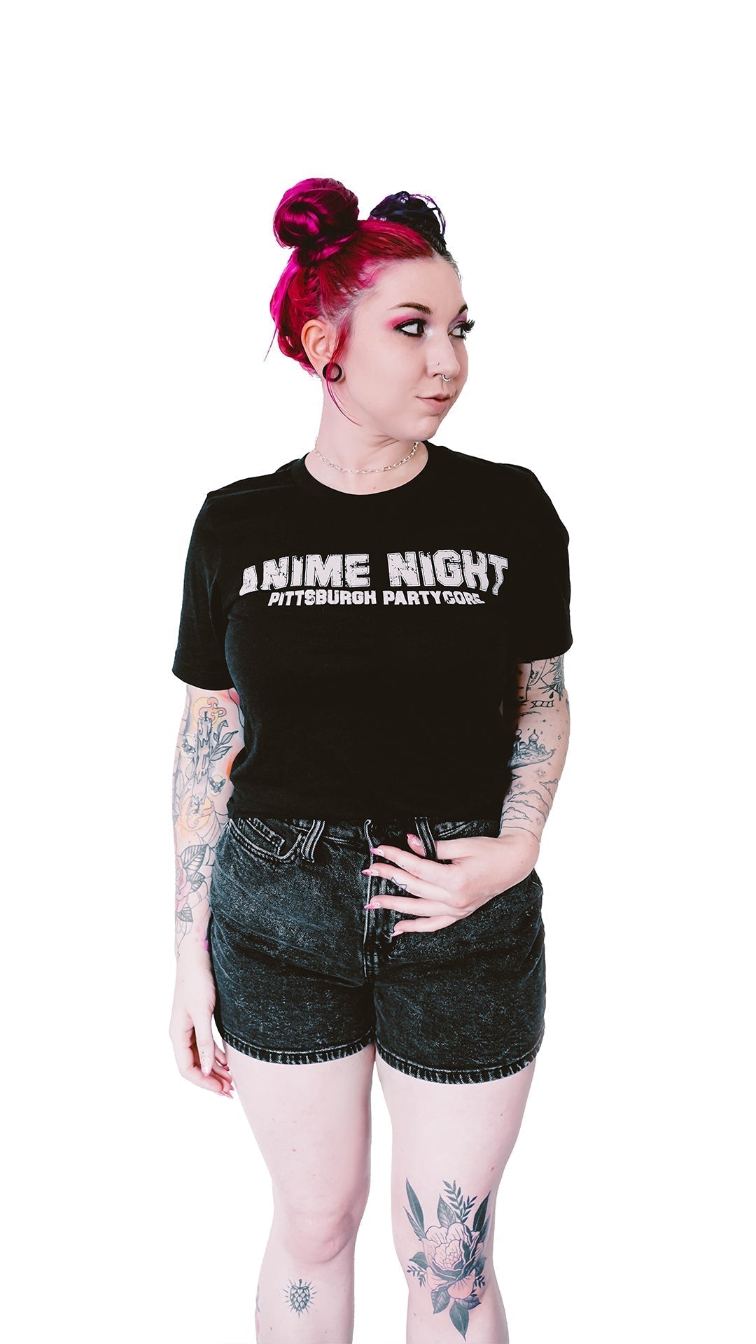 AxN HxC T-Shirt Anime Night anime, concert, hardcore, knocked loose, music, night, party, straight edge, sxe, t-shirt, tee, tshi