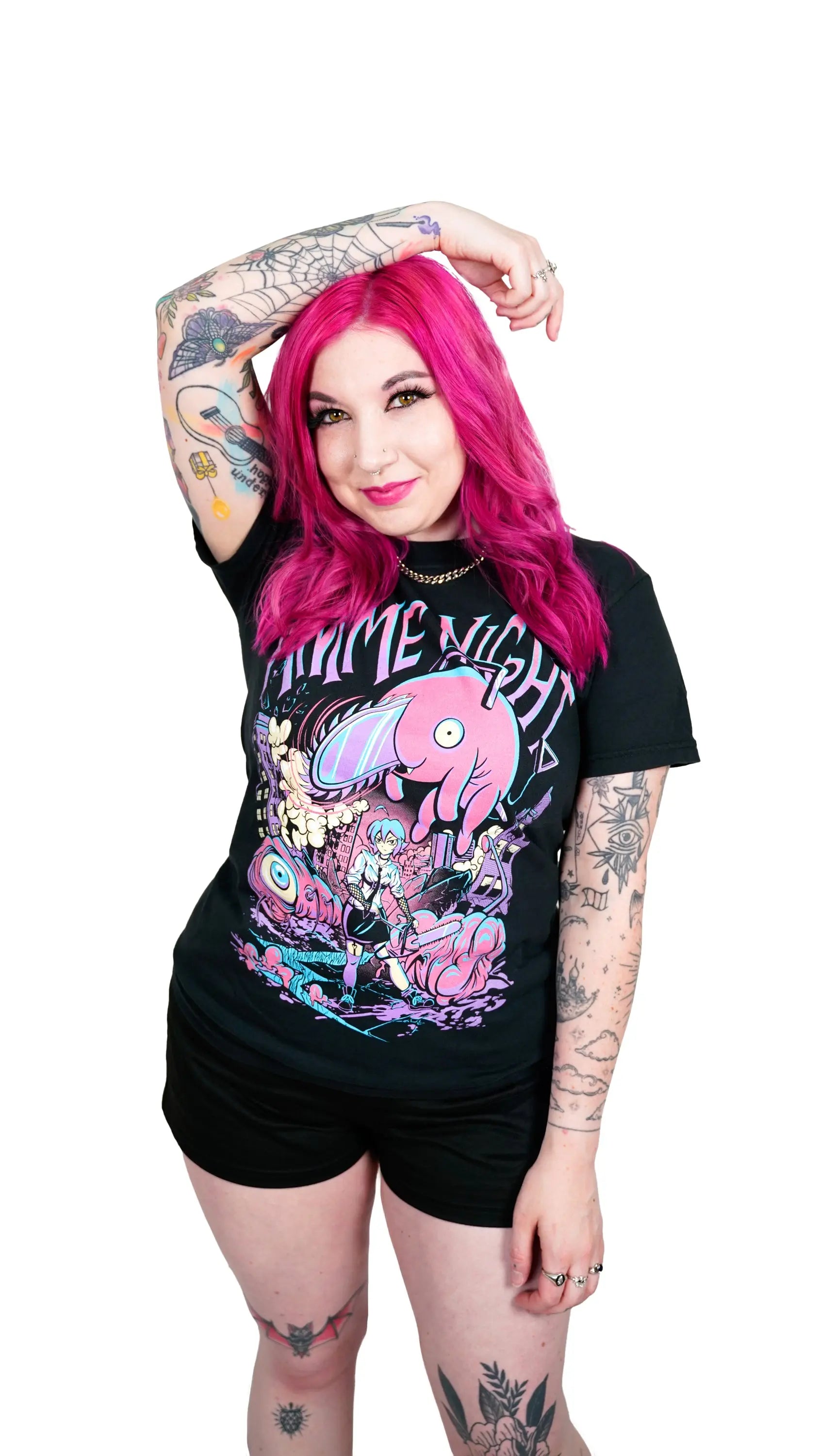 Hot Topic T-Shirt Anime Night