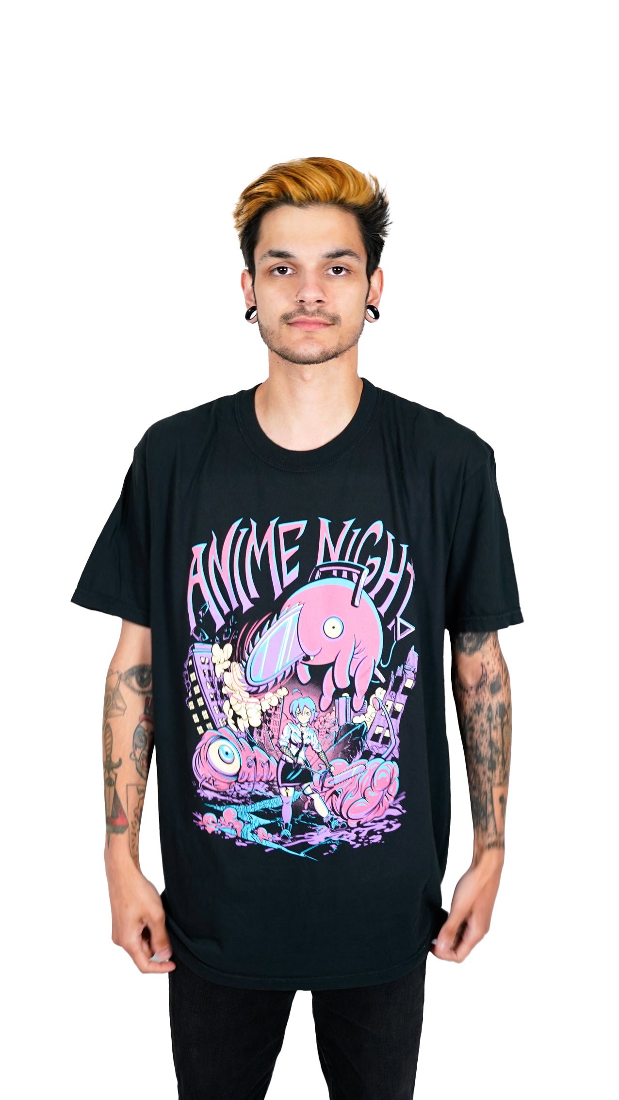 Hot Topic T-Shirt Anime Night