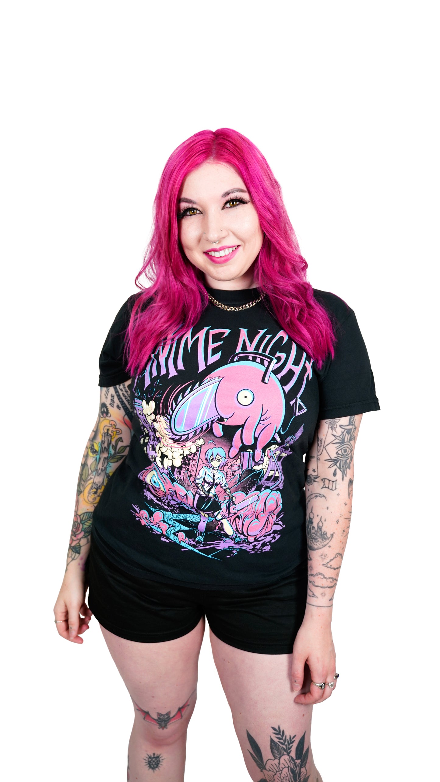 Hot Topic T-Shirt Anime Night