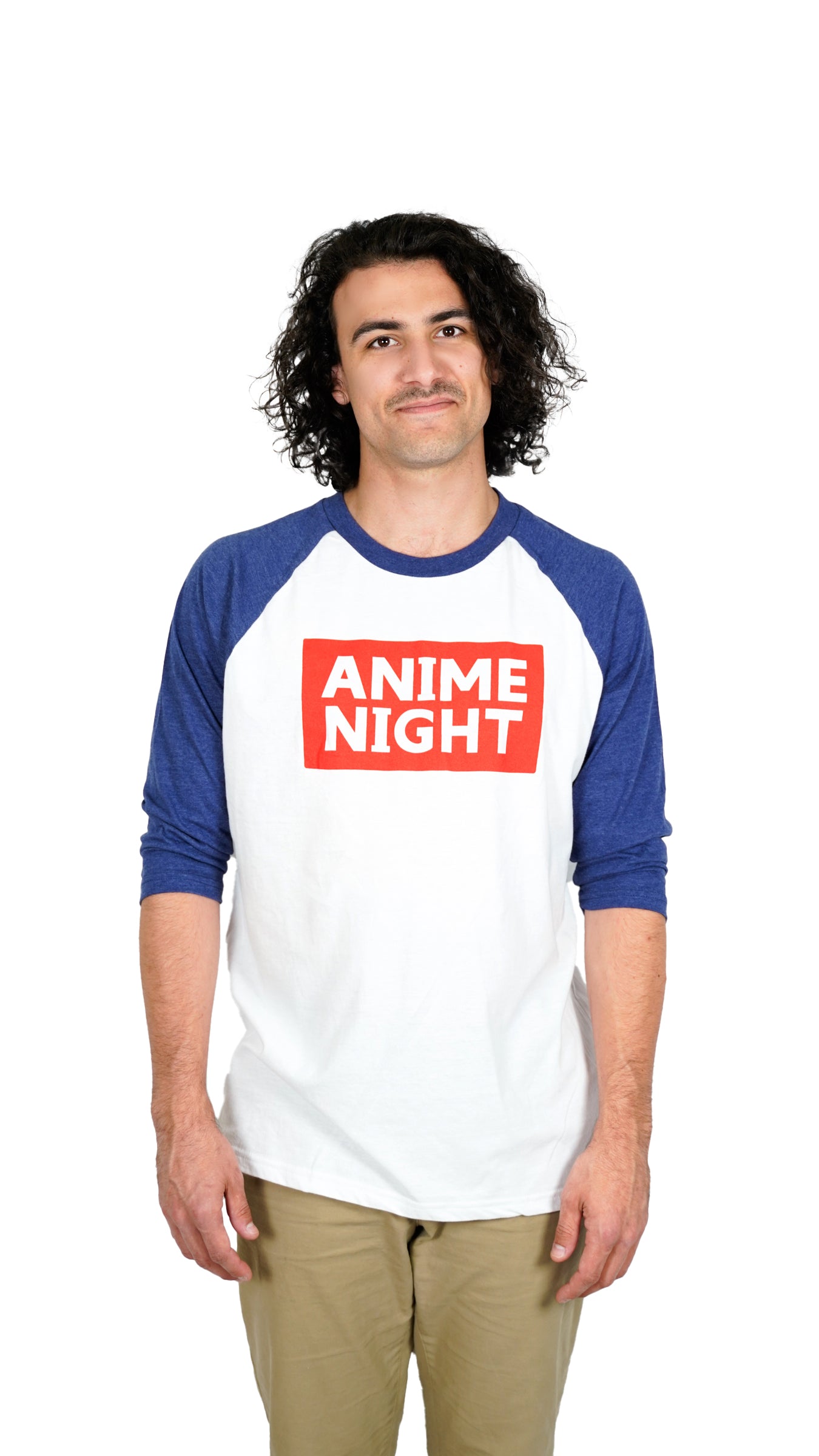 Sugoi Dekai Raglan T-Shirt Anime Night