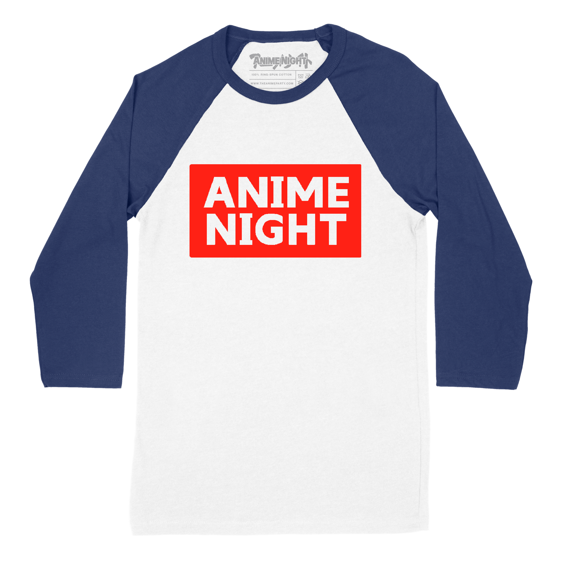 Sugoi Dekai Raglan T-Shirt Anime Night