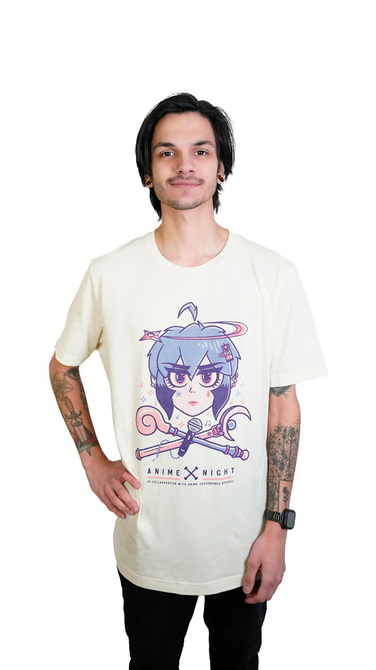 Tsuki Crossbones T-Shirt Anime Night